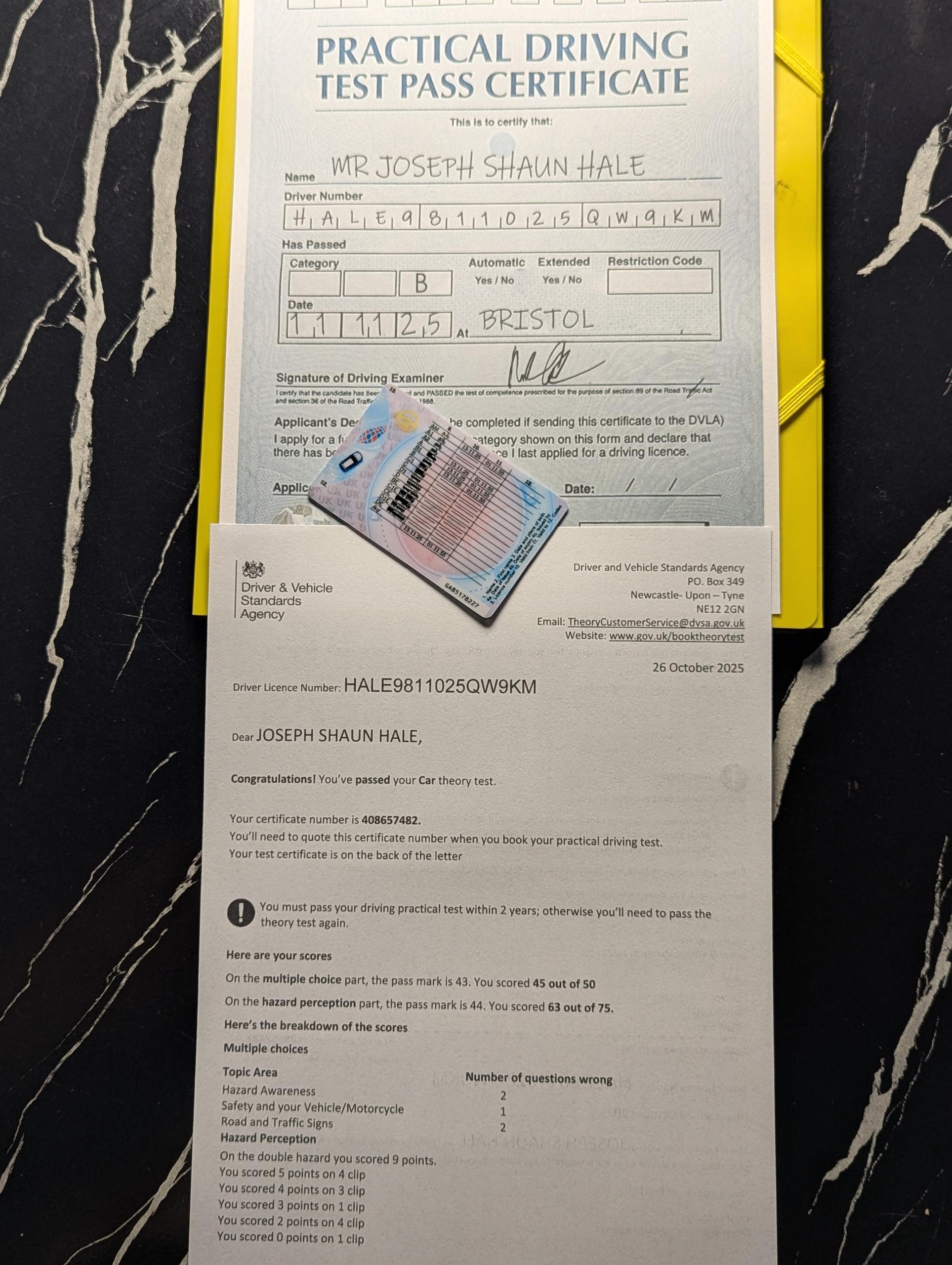 UK fast driving licence service trusted certification example